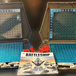 Battleship Game Set - Blue and Black